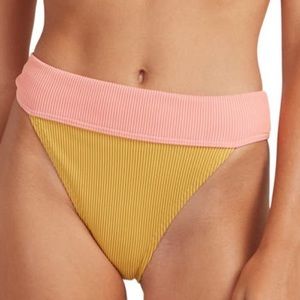 NWT Billabong Hi Life Aruba Ribbed Bikini Bottom Size Small/8